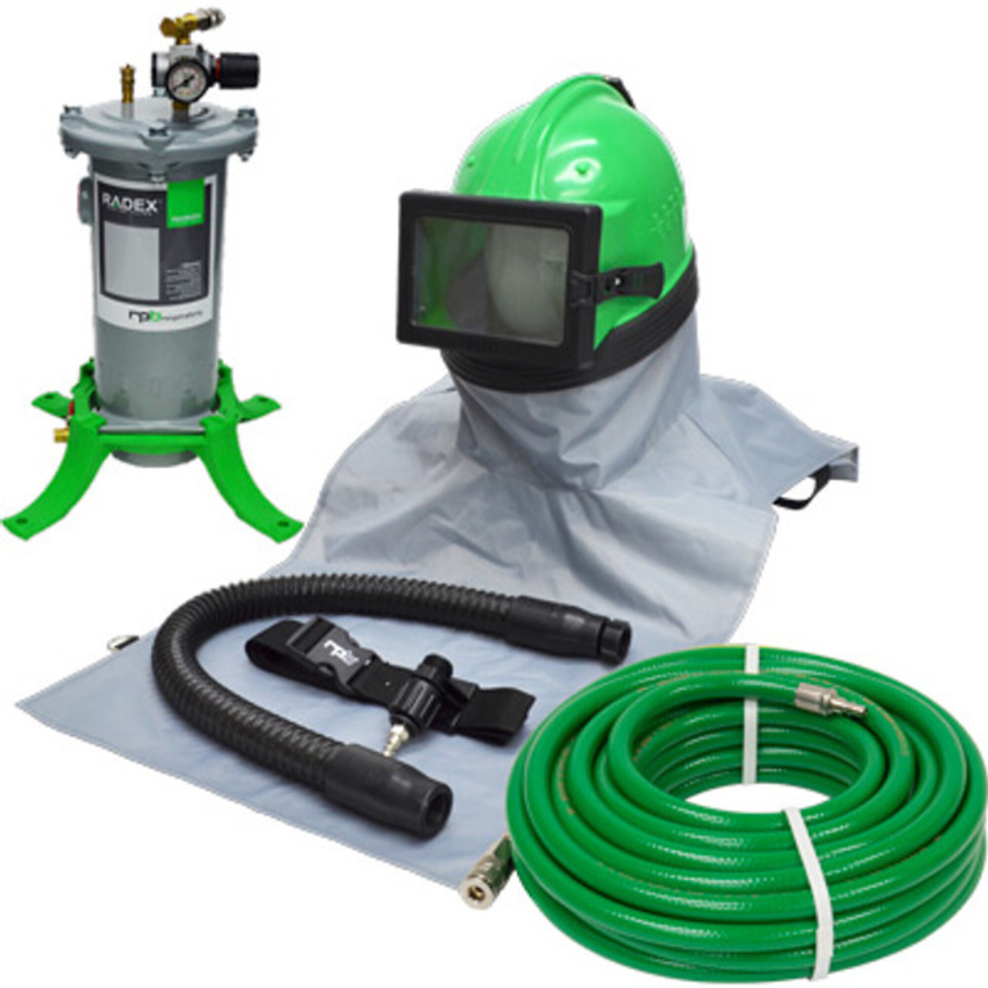 RPB Astro Respirator Package — Includes 50ft. Breathing Air Supply Hose and Radex Airline Filter, Model# 407800-PFC
